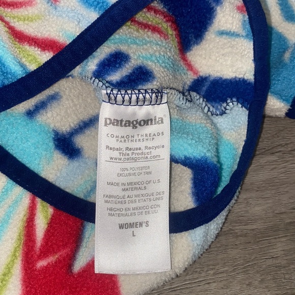 Patagonia Synchilla Rare Feather Pullover Fleece - Picture 4 of 5